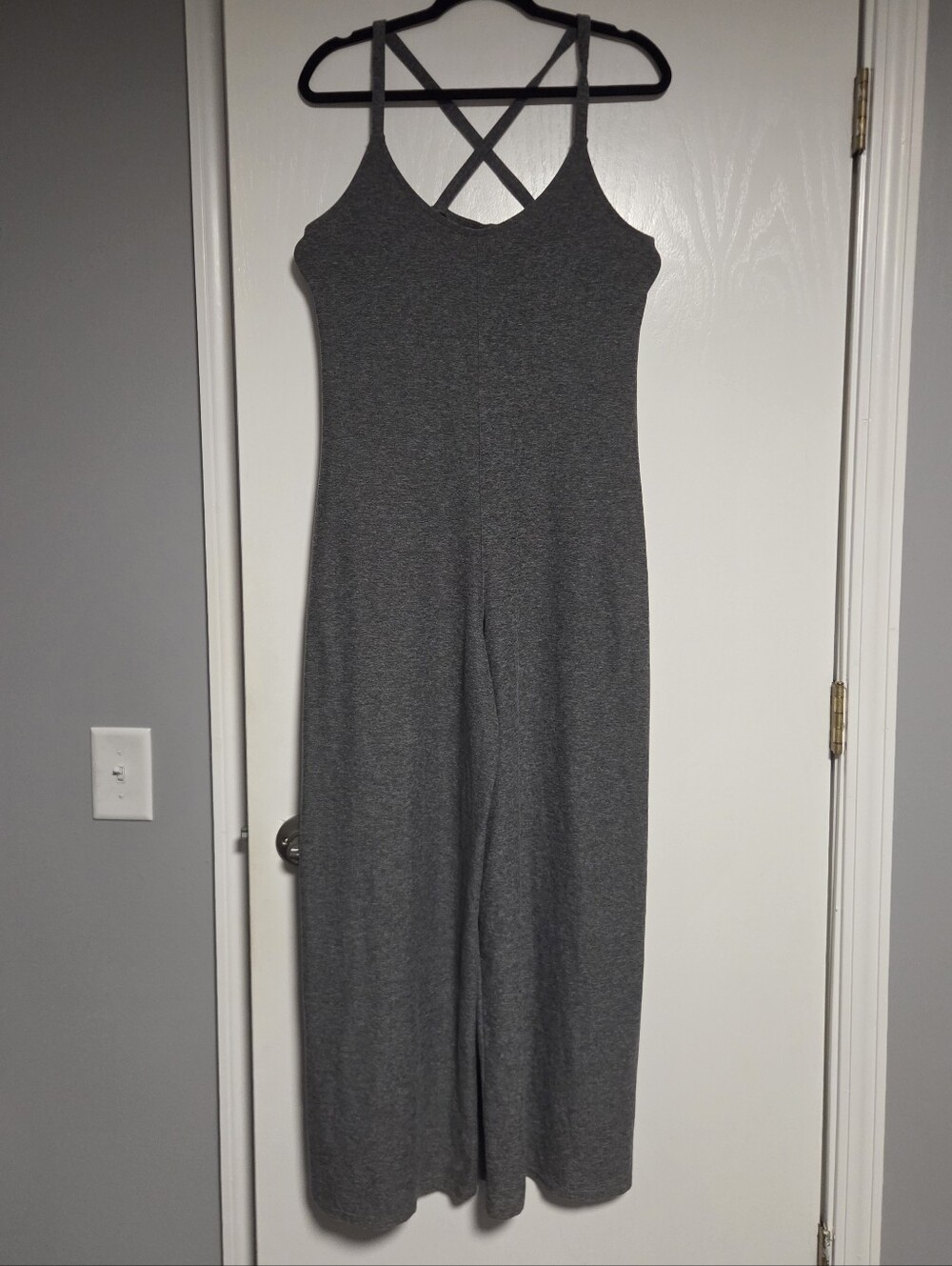 Fabletics Cloud Jersey Wide Leg Onesie Size S